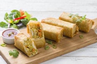 Butter Chicken Spring Rolls - Image 4