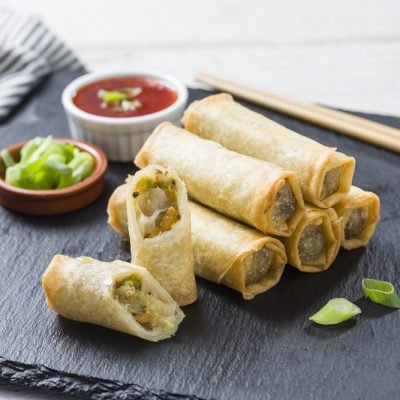 Mini Vegetable Spring Rolls
